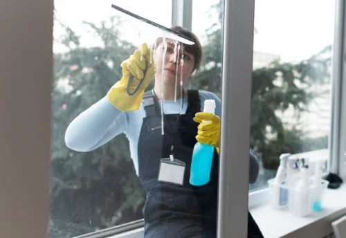 Nettoyage de vitres intérieures et extérieures à Laveissenet